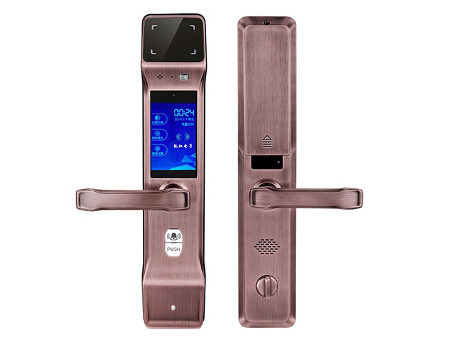 HK-S-502（A） 型虹膜識(shí)別智能門鎖